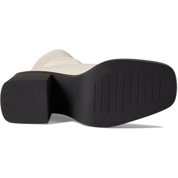 NIB KENNETH COLE NEW YORK Amber Heeled Booties in Ecru Womens Size 9 - Picture 7 of 9